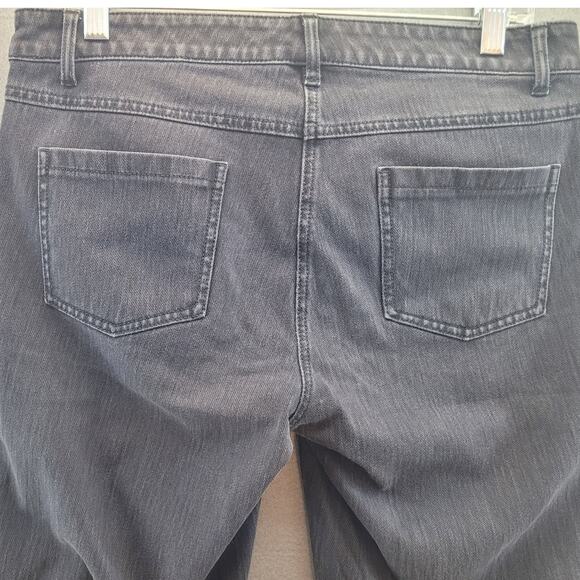 J.McLaughlin Lexi Skinny Jeans Sz 8 Black Stretch Mid Rise Denim EUC - Picture 5 of 11